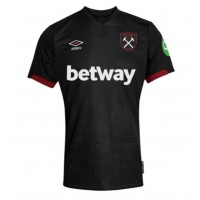 Camiseta West Ham United Crysencio Summerville #7 Segunda Equipación Replica 2024-25 mangas cortas